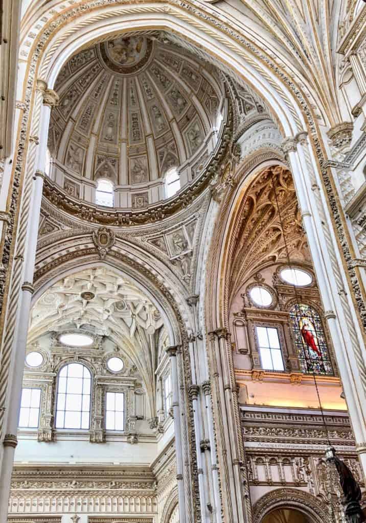 Unusual Gothic Architecture In White With Gilt Accents And Renaissance Dome