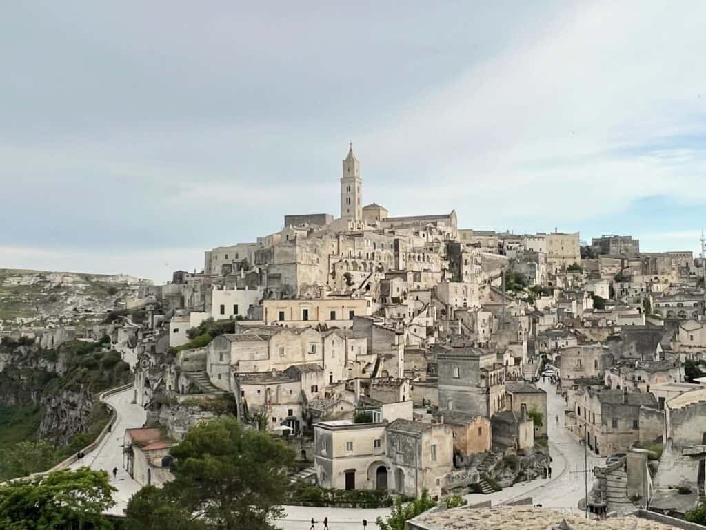 Matera Italy Sassi Hill Town Cityscape Stone Buildings