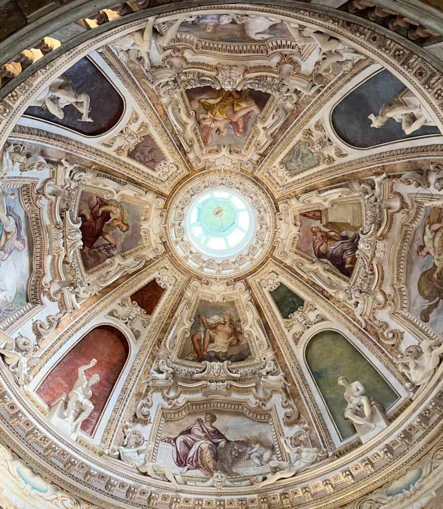 Palladio Villa Rotondo Interior Dome With Frescoes Vicenza