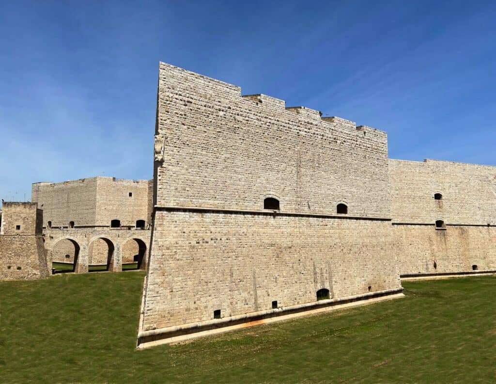 Barletta Italy Frederick II Castle Medieval Architecture Fortress Geometric Shapes