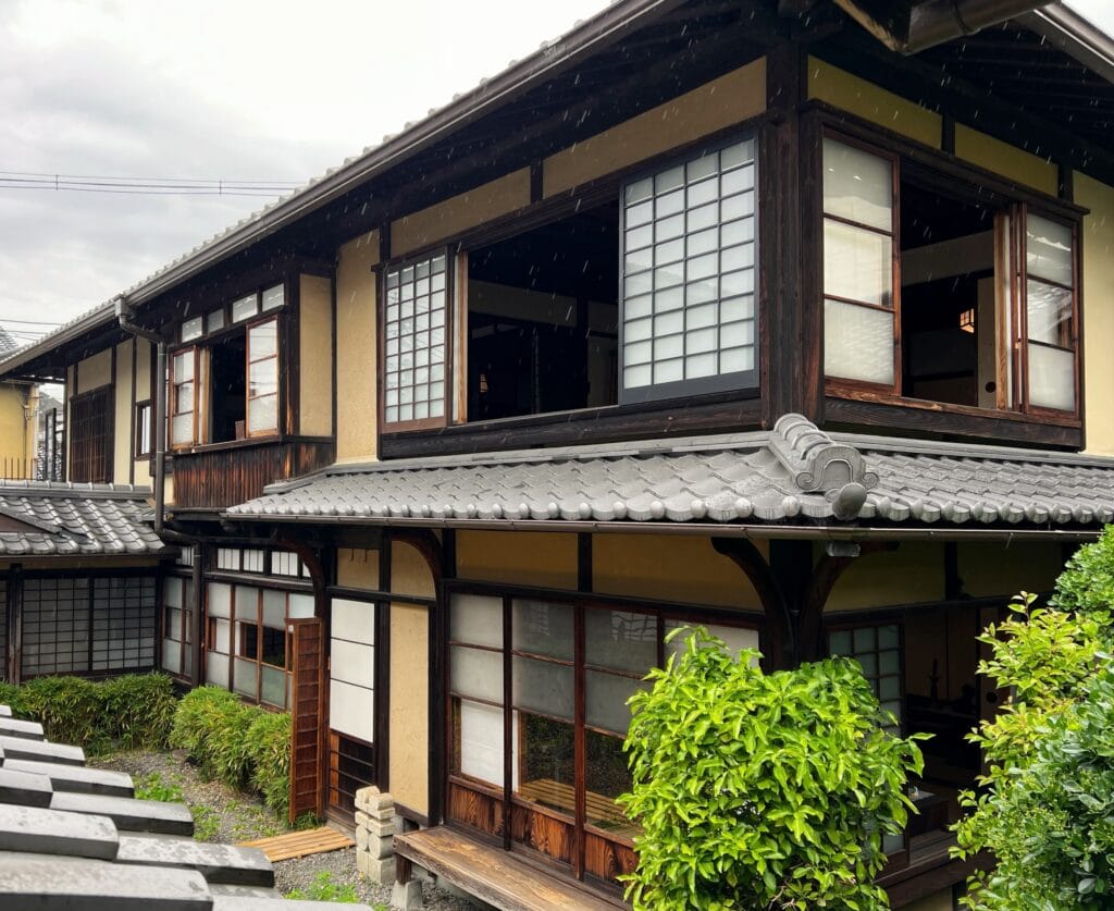 Kawai Kanjiro's House Kyoto Exterior View From Courtyard